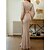 cheap Party Dresses-Women&#039;s Long Dress Maxi Dress Prom Dress Party Dress Sequin Dress Champagne Pure Color Long Sleeve Spring Fall Winter Sequins Fashion V Neck Slim Winter Dress Birthday Evening Party 2023 S M L XL
