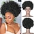 cheap Older Wigs-Afro Kinky Curly Wig Headband Wig Gray Wigs for Women Short Curly Afro Wig with Headband Attached Synthetic Gray Ombre Wig Womens Curly Real Hair Glueless Wig Gray Hair Wigs 4Inch