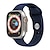 זול להקות Apple Watch-רצועת ספורט מותאם ל רצועת השעון של Apple Watch 38 מ&quot;מ 40 מ&quot;מ 41 מ&quot;מ 42 מ&quot;מ 44 מ&quot;מ 45 מ&quot;מ 49 מ&quot;מ אלסטי מחוספס מתכוונן סיליקוןריצה רצועת שעון חלופית ל iwatch Ultra 2 Series 9 8 7 SE 6 5 4 3 2 1