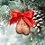 preiswerte Weihnachtsdeko-Lustiger 3D-Weihnachtsbaumanhänger, Weihnachtsbaumdekoration, Kugeln, Weihnachtsbaumschmuck, Kugel, Dekoration, Anhänger