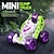 baratos veículos rc-Mini carro de despejo de acrobacias spray de carregamento carro de controle remoto carro de brinquedo infantil luz 360 carro capotamento