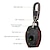 cheap Car Pendants &amp; Ornaments-StarFire Car Remote Key case Cover Leather key chain Fit For Mercedes-Benz AMG 3 Buttons Key