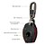 cheap Car Pendants &amp; Ornaments-StarFire Car Remote Key case Cover Leather key chain Fit For Mercedes-Benz AMG 3 Buttons Key