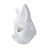 Недорогие реквизит для фотобудки-Маска кошки, заготовка из белой бумаги, раскрашенная вручную маска для лица (3 шт. в упаковке)