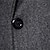 abordables Manteaux &amp; vestes-Homme Manteau d&#039;hiver Caban Trench Extérieur Usage quotidien Automne hiver 95% polyester 5% coton Vêtements d&#039;extérieur Vêtement Tenue Mode Vêtement de rue Plein Revers Double Boutonnage