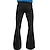 זול מכנסיים רגילים-בגדי ריקוד גברים מכנסיים מתרחבים מכנסיים מכנסיים רגילים כיס אלסטית מותניים אחיד קומפורט נושם בָּחוּץ יומי ליציאה אופנתי יום יומי שחור לבן