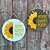 cheap Wood Wall Signs-Sunflower Wood Wall Sign, Wooden Pattern Round Plaque Sign Wall Decor Accessories, For Home Decor Room Decor Household Items