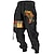 cheap Sweatpants-Tribal Bandana Print Vintage 3D Print Men&#039;s Outdoor Street Casual Daily Sweatpants Pants Trousers Polyester Black Red Blue S M L Mid Waist Elasticity Pants
