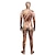 preiswerte Klassischer Horror-Totenkopf Zalgo-Monster Halloween Cosplay Kostüm Bodysuits Karnevalskostüm Ganzkörperanzug Cosplay Kinder Erwachsene Herren Jungen Karneval Maskerade Leistung Party Halloween Einfache