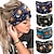 preiswerte Haarstyling-Zubehör-Sternenhimmel und Mond bedrucktes personalisiertes Muster breitkrempiges Haarband Yoga-Übung Fitness-Stirnband Kopfbedeckung Stirnband