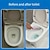 halpa Kylpyhuonelaitteet-Poista pinttyneet kovan veden renkaat tällä 1kpl hohkakivellä olevalla wc-istuimen puhdistusaineella - täydellinen kylpy-/allas-/kotitalouksien puhdistukseen! , kylpyhuonetyökalut