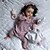billige Reborn-dukker-24 inch Dukke Genfødt baby dukke livagtige Sødt Ikke Giftig Kreativ Klæde med tøj og tilbehør til pigers fødselsdag og festival gaver