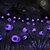 billige Halloween lys-3 stk solar halloween ildflue øjeæble græsplæne lys solar ahorn blad græskar string lights 6,5m 30leds efterår taksigelse udendørs vandtæt haveindretning heksehat halloween fest bar spøgelseshus balkon