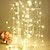 olcso LED szalagfények-2m Fényfüzérek 20 LED SMD 0603 1db Piros Kék Sárga Valentin nap Karácsony Karácsonyi esküvői dekoráció Akkumulátorok