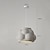 voordelige Eilandlichten-led hanglamp hars creatieve lampenkap industrieel metalen plafond verlichtingsarmaturen creatieve bar stijl sfeer kroonluchter voor woonkamer, kookeiland, slaapkamer wit grijs groen 85-265v