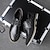 olcso Tornacipők férfiaknak-Férfi Félcipők Férfi alkalmi cipők Hímzett Szüret Napi PU Kényelmes Fűzős Fekete Kék Barna Tavasz Ősz