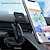 billige Car Holder-magnetisk telefonholder biltelefonfeste med 6 sterke magneter telefonholder for bilmobiltelefon magnetisk bilfesteholder kompatibel med alle smarttelefoner