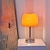 ieftine Lămpi de Masă-1 lampă de masă retro din sticlă ciupercă, dormitor modern, noptieră, atmosferă, lampă de decor living, sufragerie, lampă de birou medievală din sticlă