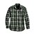 cheap Plaid Shirts-Men&#039;s Shacket Gray Long Sleeve Spring &amp;  Fall Lapel Daily Wear Going out Clothing Apparel