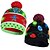 cheap Christmas Costumes-2 Pack Santa Hat Unisex Adults&#039; Polyester Hat