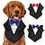 abordables Ropa para perro-mascota perro mediano y grande traje vestido cuello boca agua bufanda boda caballero pajarita pelo dorado labrador