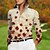 cheap Women&#039;s Golf Clothing-Acegolfs Women&#039;s Golf Polo Shirt Golf Shirt White Blue Khaki Long Sleeve Golf Apparel Golf Clothes Leaf Ladies Golf Attire Clothes Outfits Wear Apparel