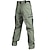 cheap Cargo Pants-Men&#039;s Cargo Pants Cargo Trousers Tactical Pants Button Multi Pocket Plain Wearable Casual Daily Holiday Sports Fashion Army Green Khaki