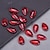 billiga pärltillverkningssats-50 st vattendroppsform tjeckiska glaspärlor kristall lösa pärlor för gör-det-själv smycken hantverk halsband armband charm tillbehör