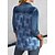 cheap Blouses &amp; Shirts-Women&#039;s Shirt Blouse Yellow Blue Purple Button Print Plaid Casual Long Sleeve Shirt Collar Fashion Regular Fit Spring &amp;  Fall