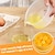 Χαμηλού Κόστους Εργαλεία Αυγών-μεγάλης χωρητικότητας μπολ με φίλτρο διαχωριστή κρόκου αυγού, κουτί αποθήκευσης αναποδογυρισμένου αυγού γρήγορα με αποστράγγιση, φορητό εργαλείο εξαγωγής κέικ κουζίνας ψησίματος