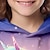 cheap Girl&#039;s 3D Hoodies&amp;Sweatshirts-Girls&#039; 3D Unicorn Hoodie Pullover Long Sleeve 3D Print Galaxy Rainbow Fall Winter Active Fashion Cute Polyester Kids 3-12 Years Outdoor Casual Daily Regular Fit