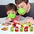 cheap Party Favor-Frog Mouth Tongue Board Game Toys Blowing Music Chameleon Lizard Mask Parent-child Puzzle Game Props