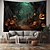 voordelige halloween wandtapijten-halloween pompoen hangend tapijt kunst aan de muur groot tapijt muurschildering decor foto achtergrond deken gordijn thuis slaapkamer woonkamer decoratie halloween decoraties