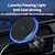cheap Car Holder-Car Vent Phone Mount LED Light Adjustable Magnetic Phone Holder for Car Compatible with All Mobile Phone Phone Accessory