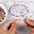 economico arti, mestieri e cucito-4 colori 1500 pezzi perline da 3 mm per la creazione di gioielli con collana fai da te da donna