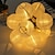 olcso LED szalagfények-napelemes lámpás füzér lámpák kültéri vízálló 3 m 20 led díszlámpák többszínű teraszra kerti esküvői party kemping hálószoba dekoráció