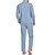 economico Pigiami-Per uomo loungewear Pigiami Set pigiama Top e pantalone del pigiama 2 pezzi A quadri Moda Informale Comoda Interni Giornaliero Cotone Poliestere Comfort Bavero Manica lunga Camicia Pantalone A