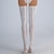 abordables vêtements de pole dance-Costumes de Danse Vêtements de danse exotiques Pole dance Chaussettes Couleur Pure Femme Utilisation Entraînement Taille haute Polyester