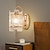 tanie Kinkiety kryształowe-Kinkiet ścienny led lampa kryształowa minimalistyczna lampa do montażu na ścianie oprawa oświetleniowa oświetlenie wewnętrzne do salonu sypialnia 110-240v