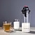 abordables Électroménager-Mini mousseur à lait batteur à oeufs électrique mélangeur à fouet automatique outil à café mousseur électrique de cuisine