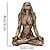 ieftine Statui-Statuia Mamei Pământ mini Zână Gaia Statuie Buddha decorativă Figurine decorative Zeiță Vindecare chakra meditație decor acasă