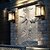 economico applique da esterno-applique da parete a led apparecchio di illuminazione per interni ed esterni lanterna esterna impermeabile ip65 alluminio antiruggine lanterna in vetro lampada da parete lanterna cortile giardino