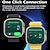 voordelige Smartwatches-HK9 ULTRA 2 Slimme horloge 2.12 inch(es) Smart horloge Bluetooth Temperatuurbewaking Stappenteller Gespreksherinnering Compatibel met: Android iOS Dames Heren Lange stand-by Handsfree bellen