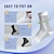 preiswerte Häusliche Krankenpflege-2 Paar Neuropathie-Socken für Damen und Herren, Knöchelbandage-Socken und Sehnenentzündungs-Kompressionssocken zur Schmerzlinderung und Plantarfasziitis für Damen und Herren,