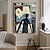 preiswerte Abstrakte Gemälde-Handgemaltes Picasso-Ölgemälde, Picasso-Gemälde, abstraktes figuratives Wandkunstbild, handgefertigtes Gemälde, Kunstwerk für Heimdekoration, Wohnzimmer, Schlafzimmer, gerollte Leinwand, ohne Rahmen