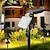 billige Vegglamper til utendørsbruk-62 led solenergi hagelys justerbar utendørs solcellelampe vanntett veggbelysning for hagedekorasjonslys