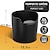 cheap Coffee Appliance-Coffee containers Coffee Grounds Knock Box Tea Dregs aBucket Container Trash Bin Home Coffee Machine Accessory