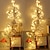 voordelige Batterij- en USB-binnenverlichting-Elegante Bruiloft Ontvangst Feest Buigbare Wilgenwijn Lichten 8 Modi voor Huisdecoratie 144 LEDs voor Feestvakantie Decor Tak Rietlamp Festival Bruiloft Decoratie