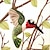 voordelige Evenement- en feestbenodigdheden-vilten vogelornament, 3d-simulatie vogelgedenkteken handwerk ornamenten handgemaakte pluche boom wanddecoraties rode vogel geschenken hangende ornamenten