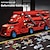 voordelige rc voertuigen-vervormd kindervouwen uitwerpen speelgoedvoertuig container transportvoertuig glijdend transportvoertuig techniek voertuig grote vrachtwagen